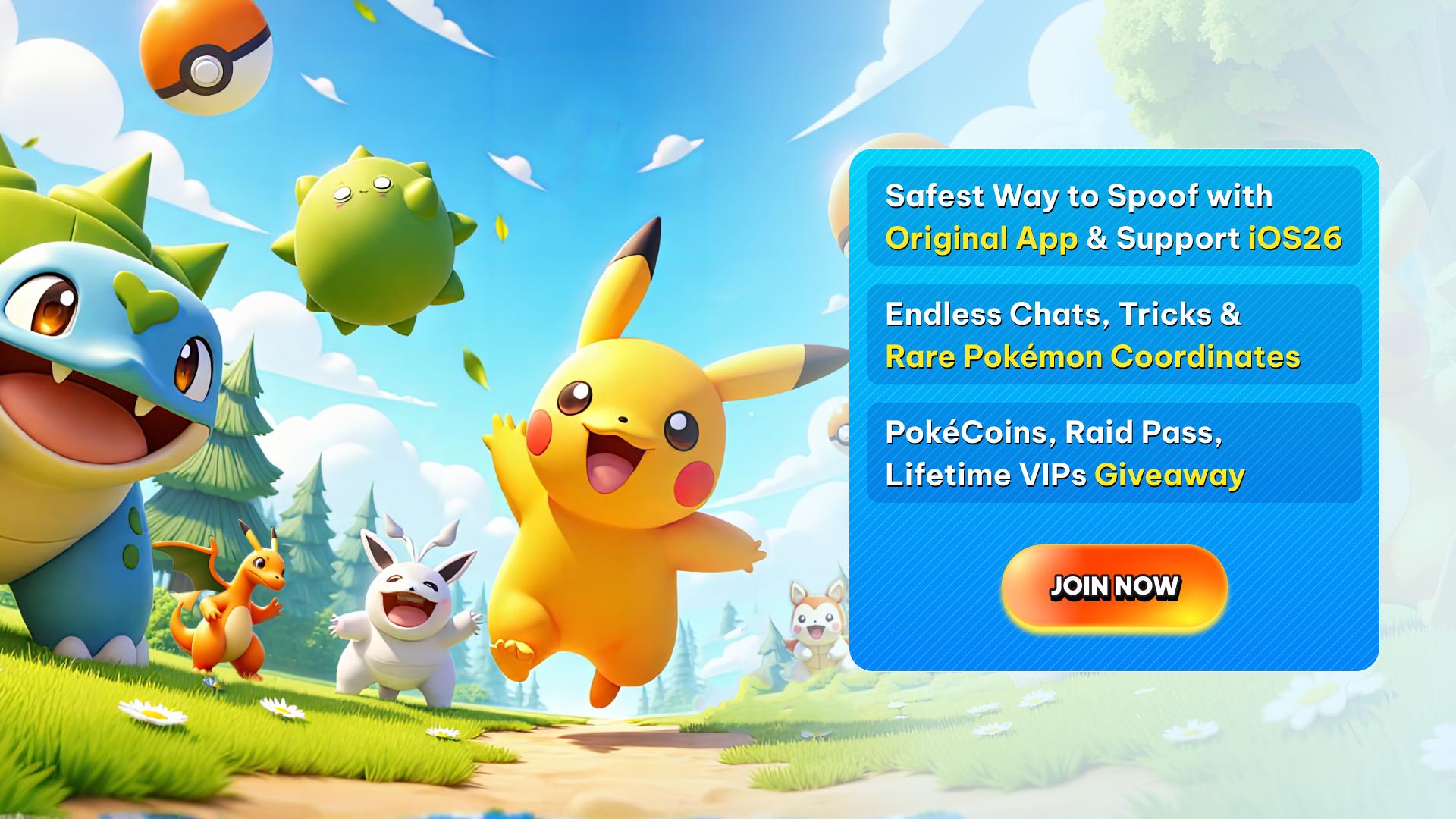 Discovery splash banner for ๐ PoGo Club ๐ Discord server