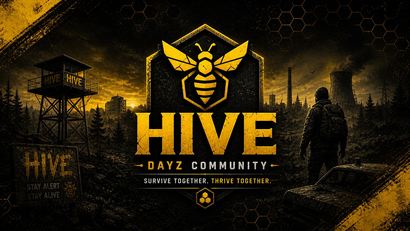 Discovery splash banner for 50x | The Hive™ Community Discord server