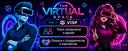 Discovery splash banner for The Virtual Space | Кооперативное игровое сообщество | Discord server