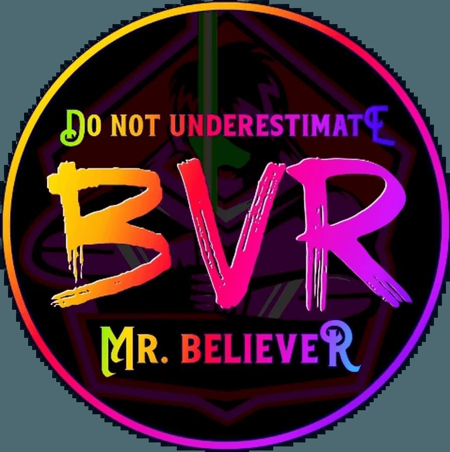 Discovery splash banner for Mr. Believer's Hub Discord server