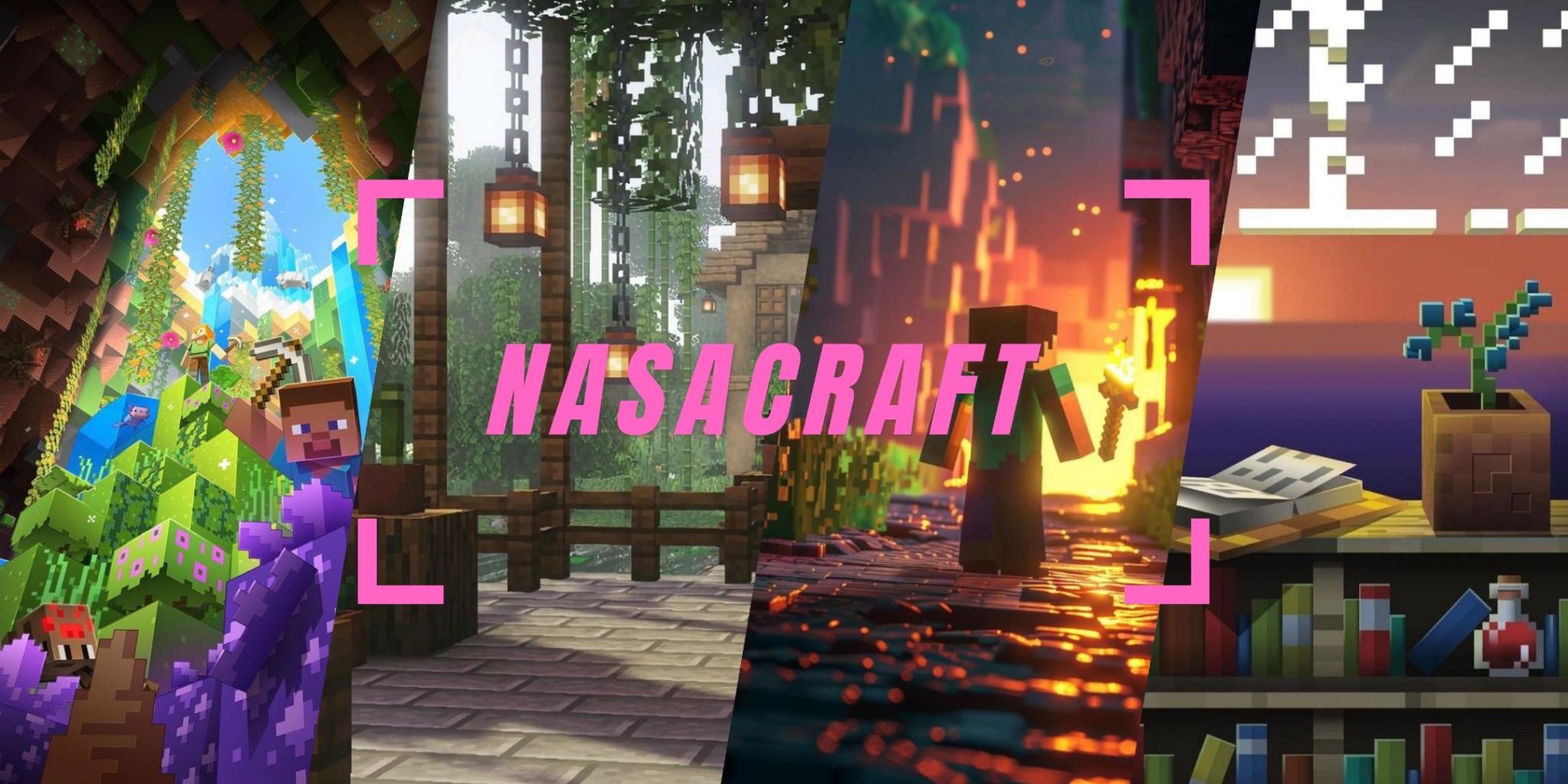 Discovery splash banner for Nasacraft Discord server