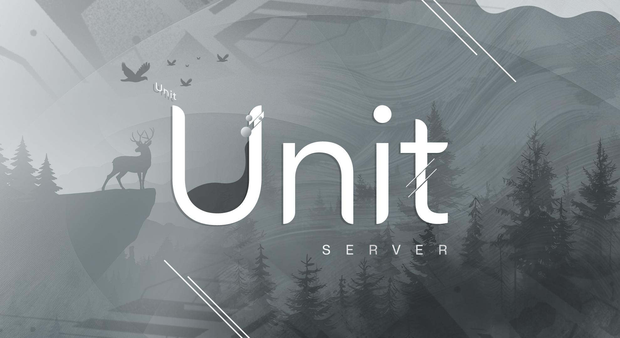 Discovery splash banner for Unit Discord server