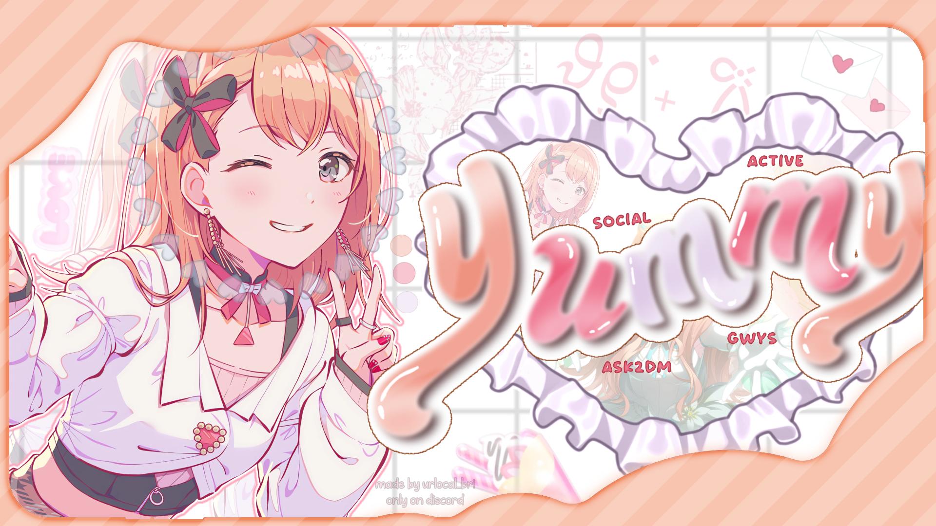 Discovery splash banner for ୨୧ 𓂃 yumm ૮ . . ྀིა ask to dm . dm .cute.hangout .Cats .Asktodm .non dating .Friends .nitros Discord server