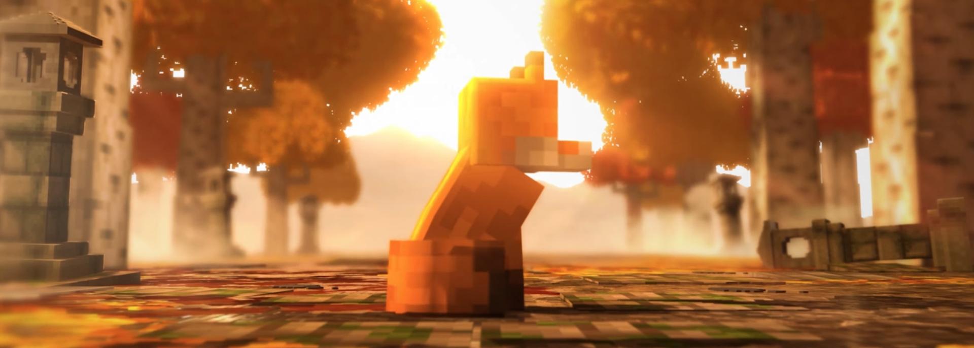 Discovery splash banner for FoxLand® MC Discord server