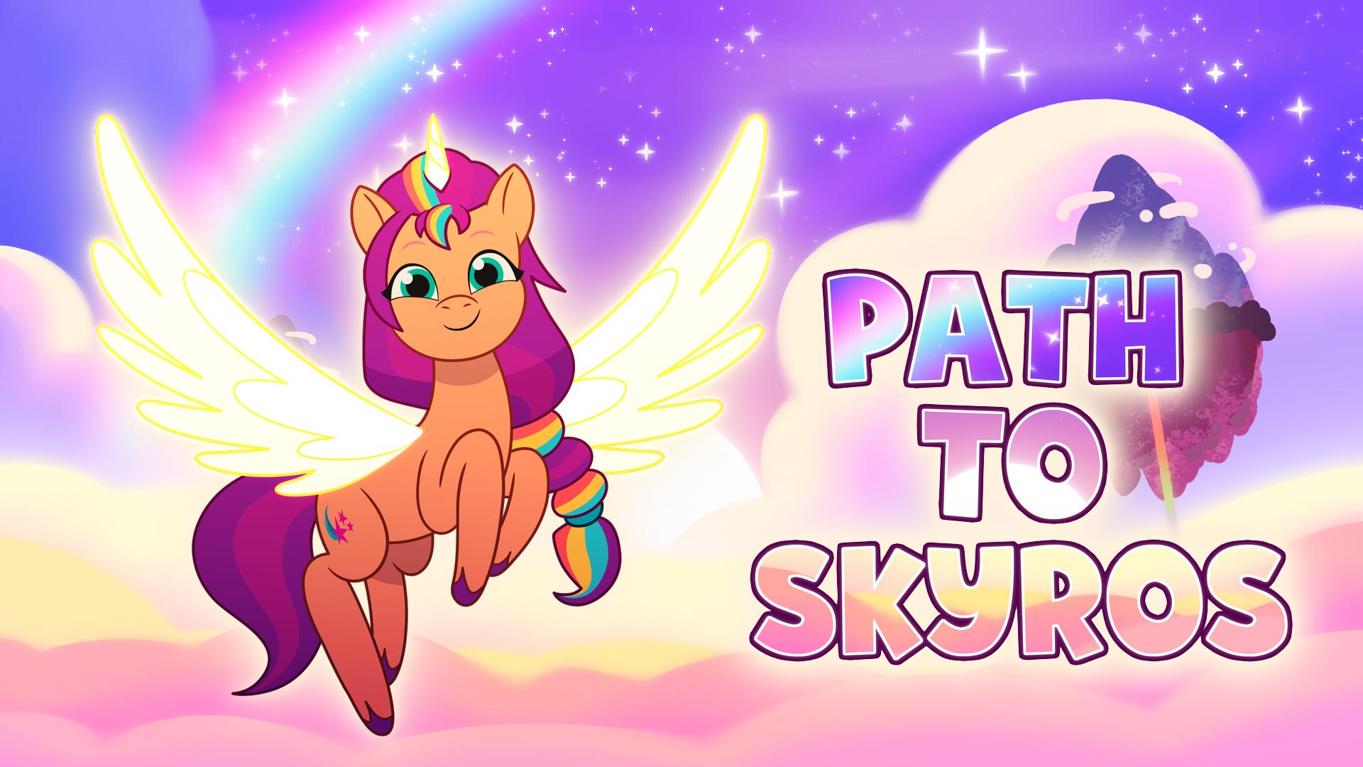 Discovery splash banner for MLP: Path to Skyros Discord server