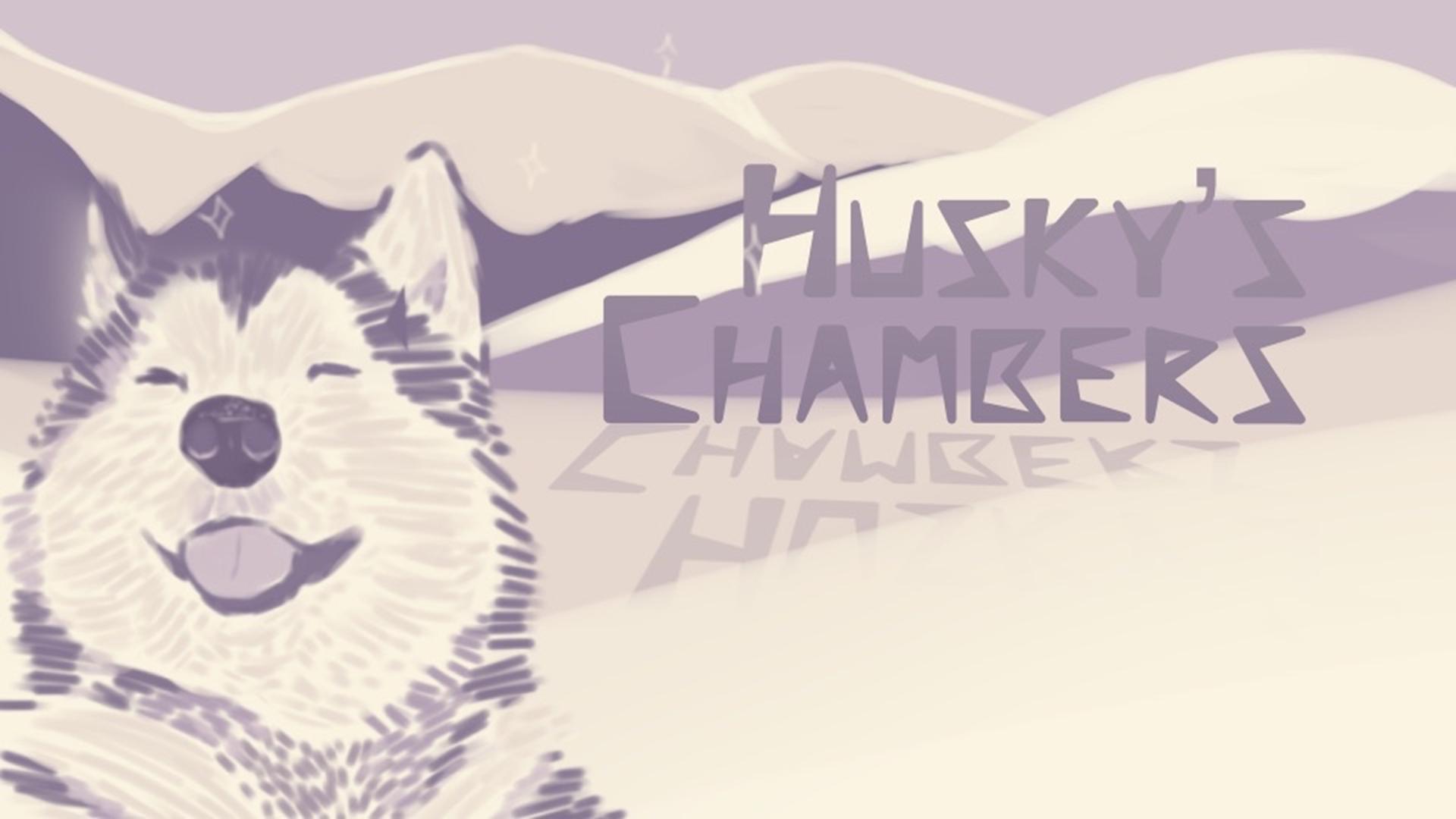 Discovery splash banner for Husky’s Chambers (18+) Discord server