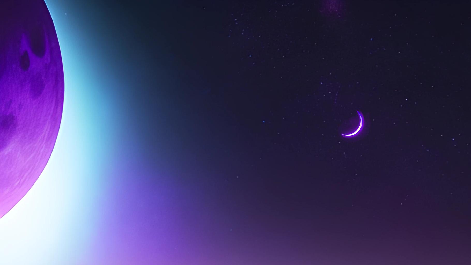 Discovery splash banner for We are the Moon. Discord server