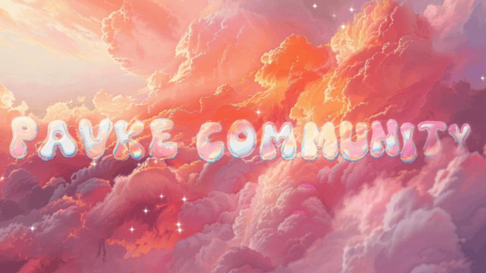 Discovery splash banner for Pavke Community Discord server