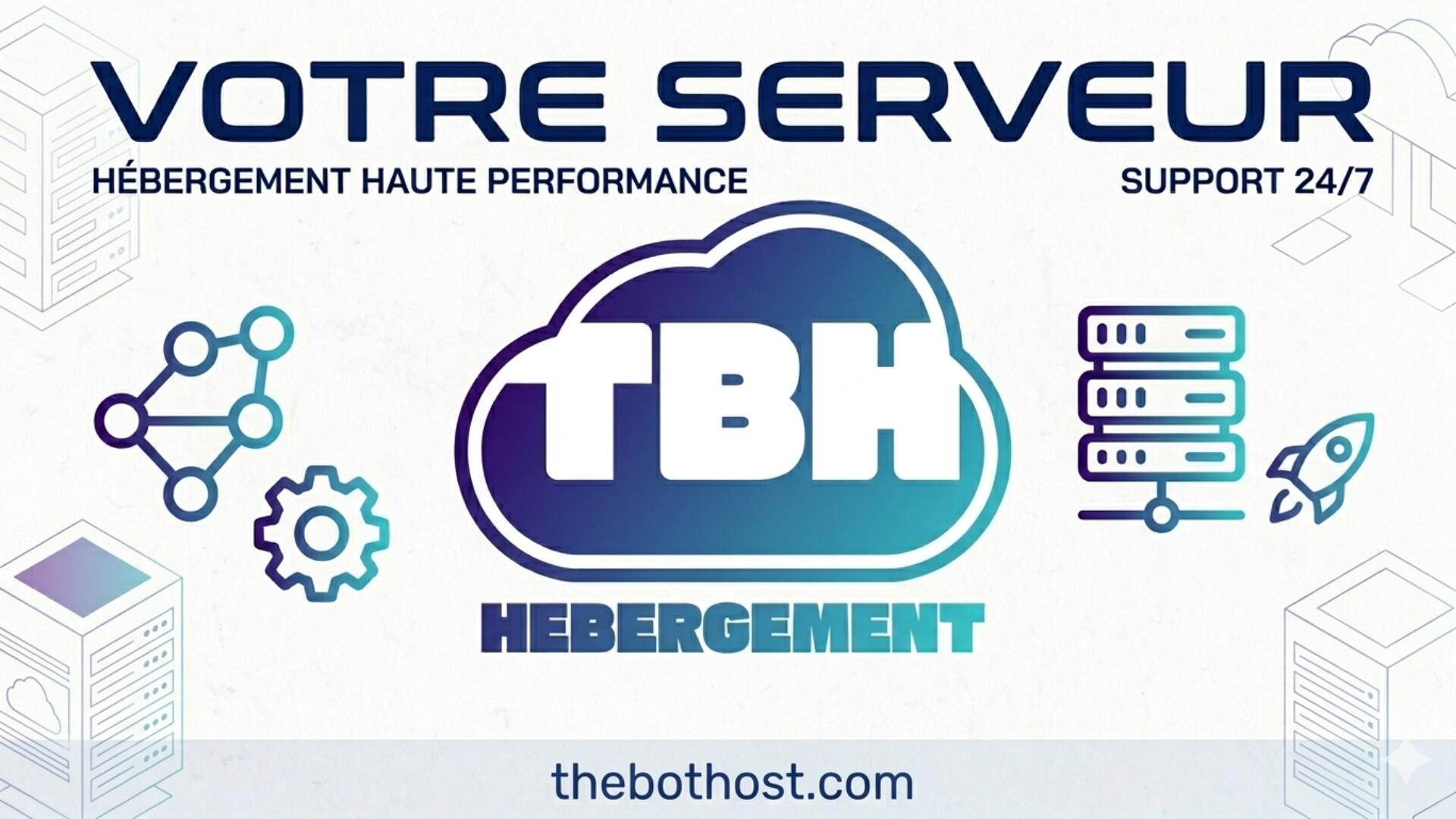 Discovery splash banner for TheBotHost Discord server
