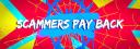 Discovery splash banner for Scammer Pay Back Discord server