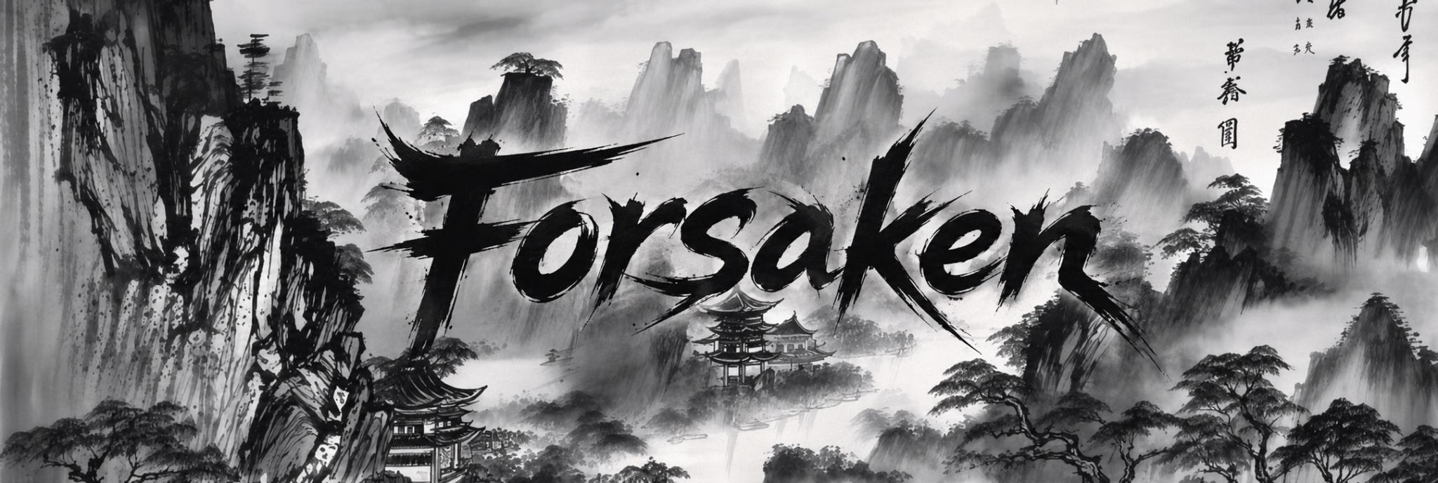 Discovery splash banner for Forsaken Discord server