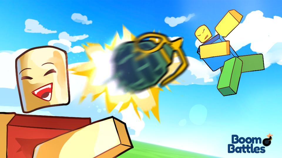 Discovery splash banner for Boom Battles 💥 Discord server