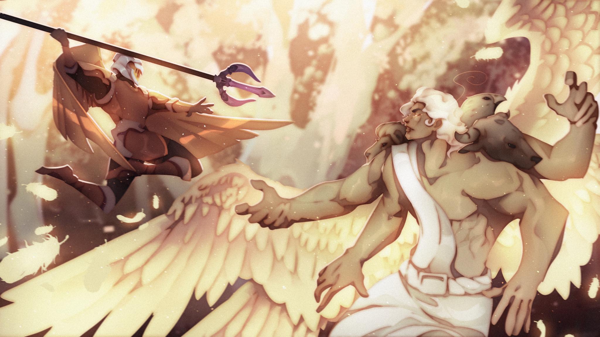Discovery splash banner for Telos Realms | 1.5.2.4 | False Eden Discord server