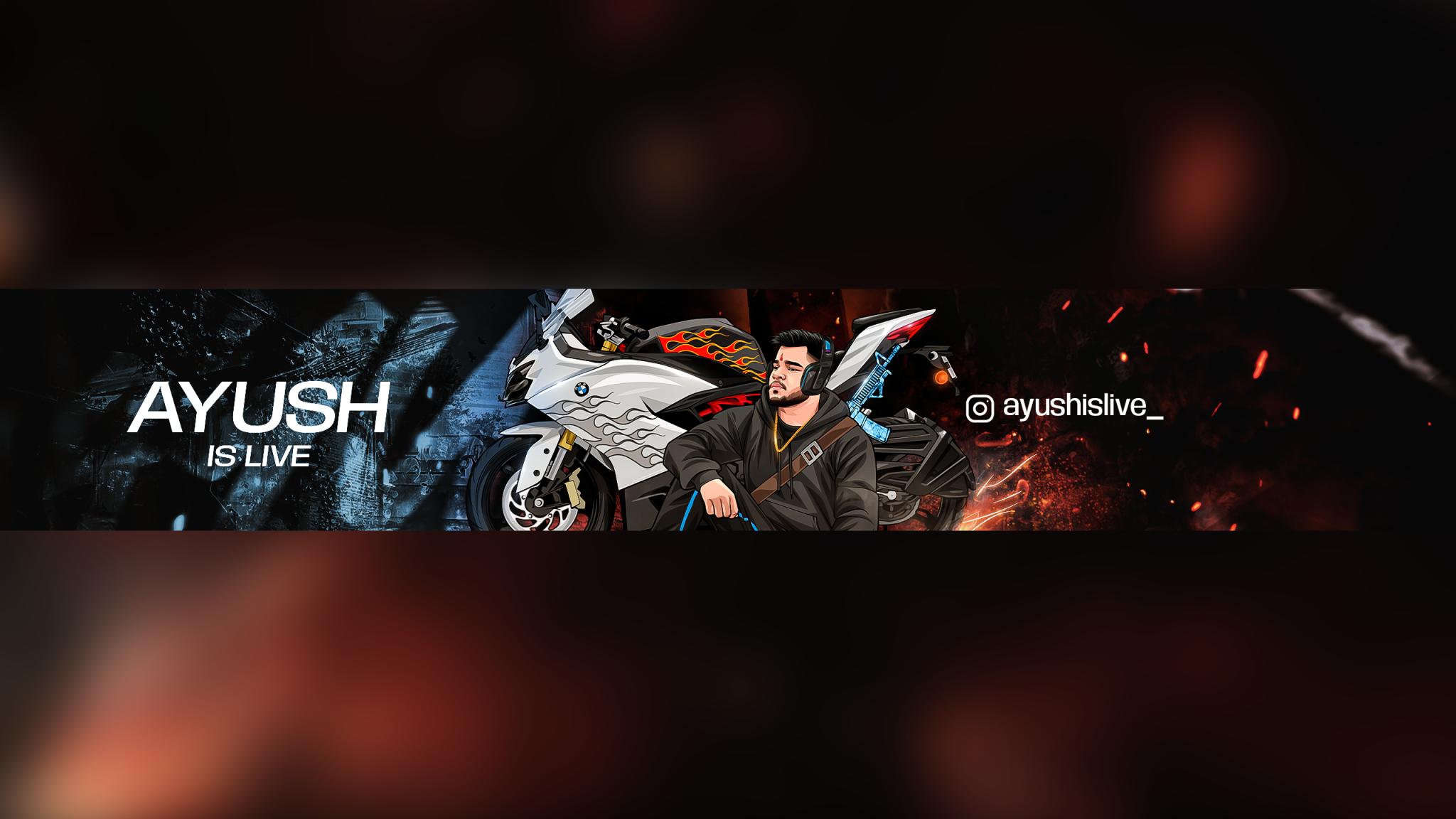 Discovery splash banner for Ayush is live 🇮🇳 Discord server
