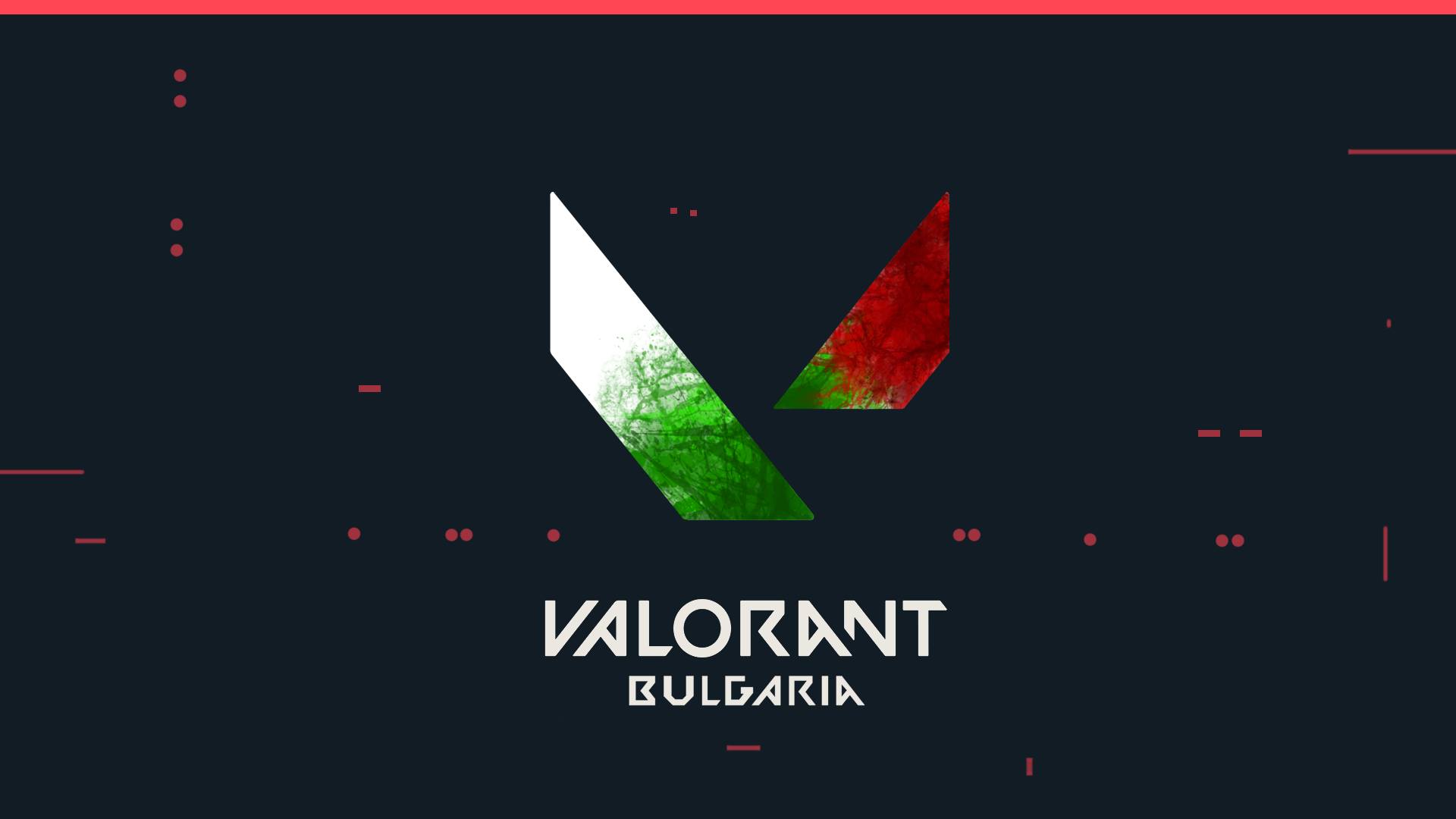 Discovery splash banner for VALORANT BULGARIA Discord server