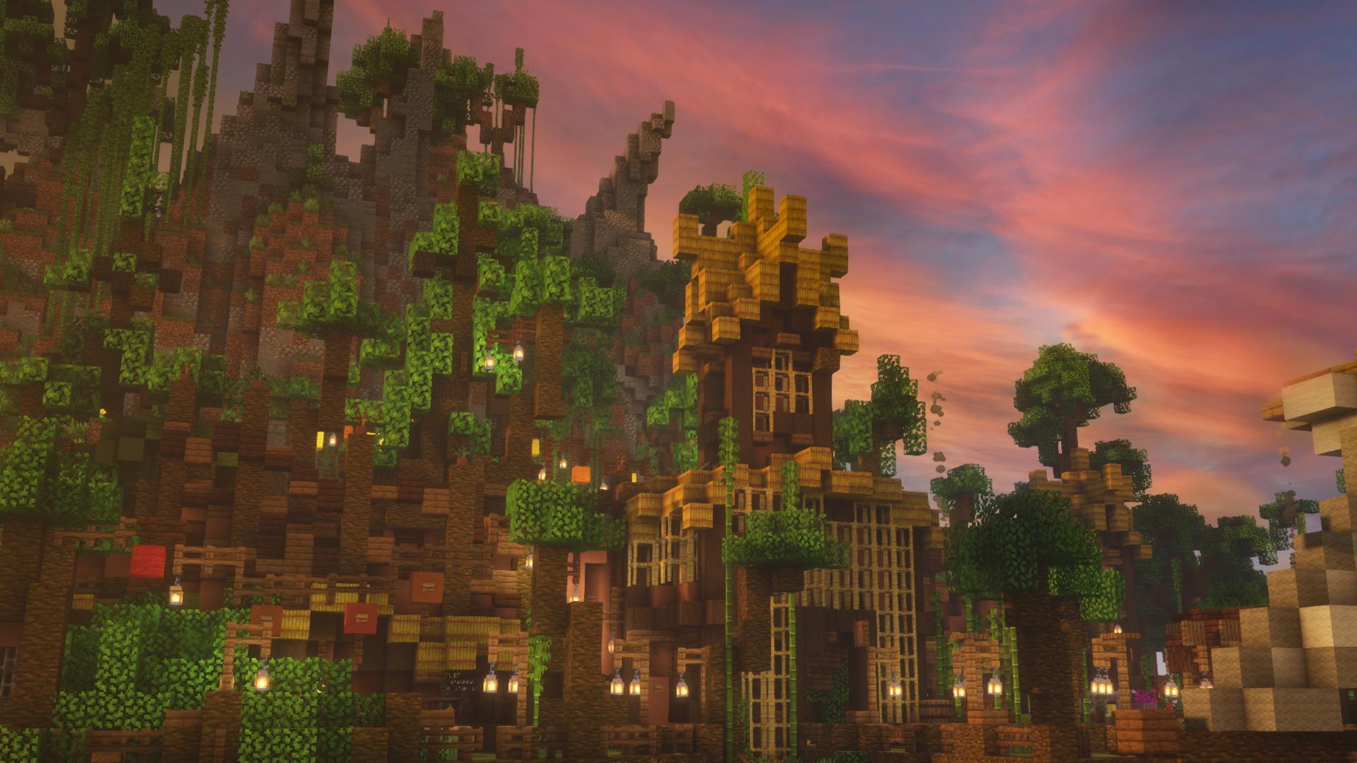 Discovery splash banner for MineZone Discord server
