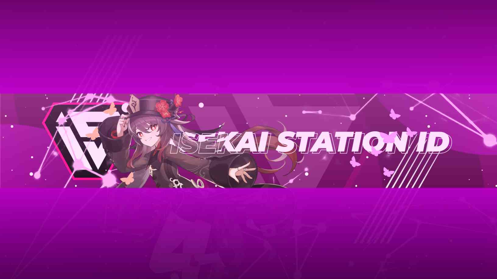 Discovery splash banner for Isekai Station ID Discord server