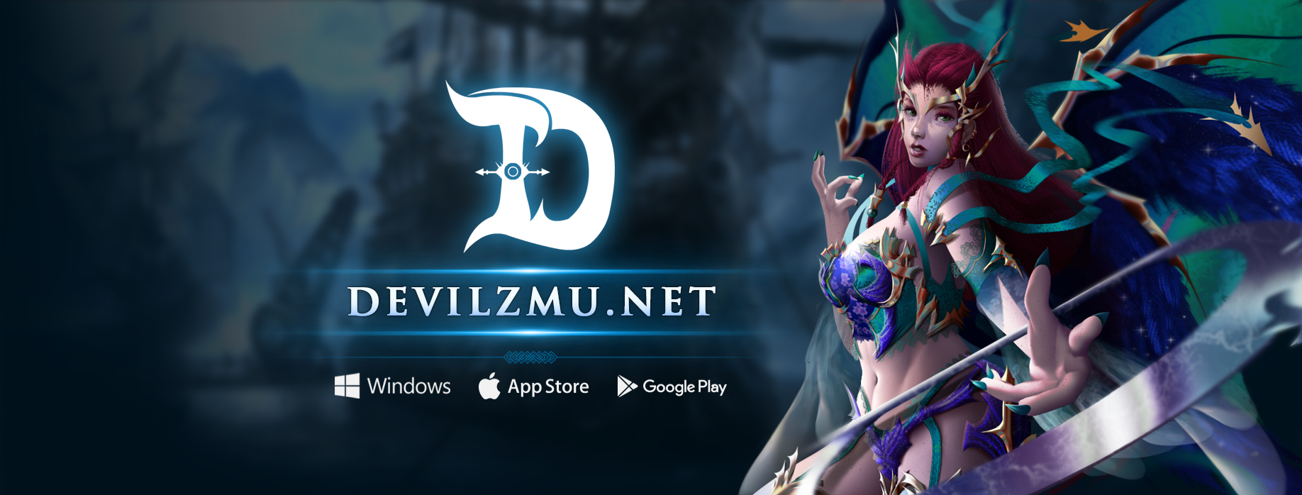 Discovery splash banner for DevilzMu Blue Discord server