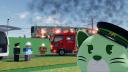 Discovery splash banner for Hakura Railway | 葉倉鉄道 Discord server