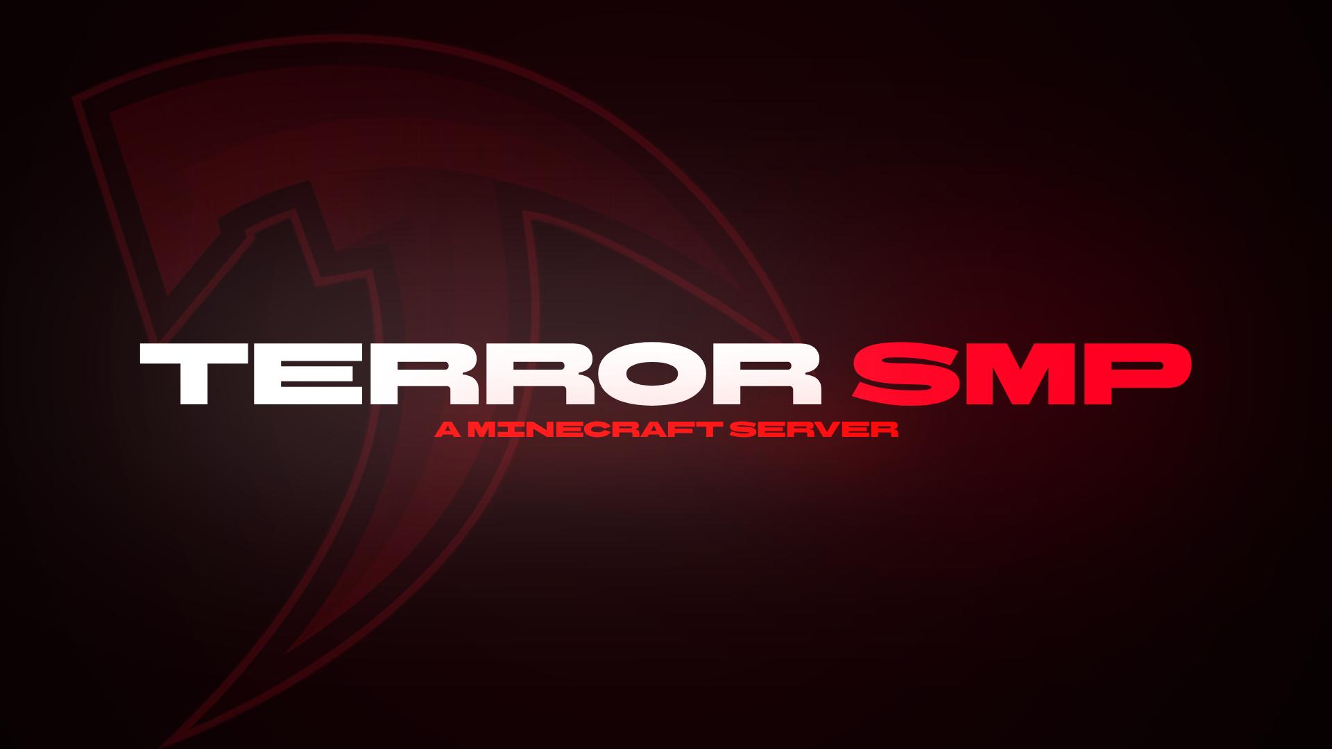 Discovery splash banner for Terror SMP Discord server