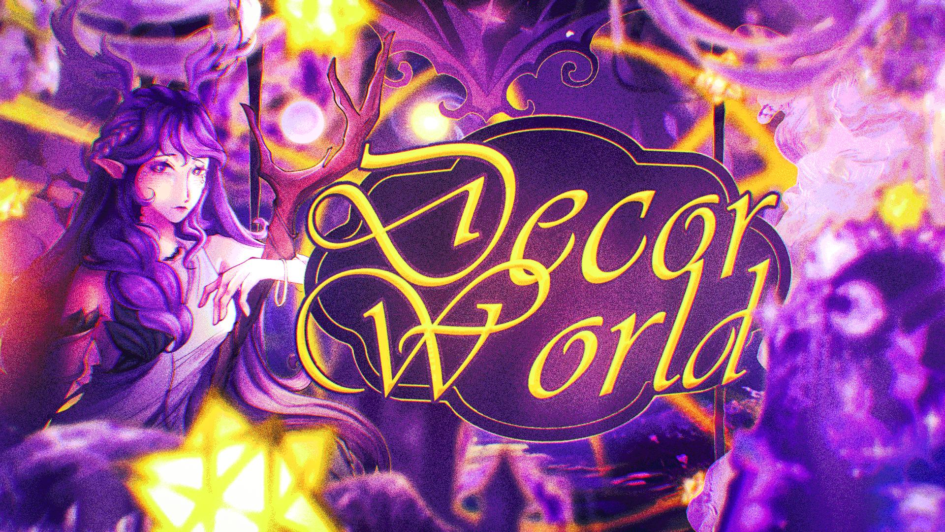 Discovery splash banner for ᰔ 🔮 ໒ Decor World ɞ ୨ৎ Discord server