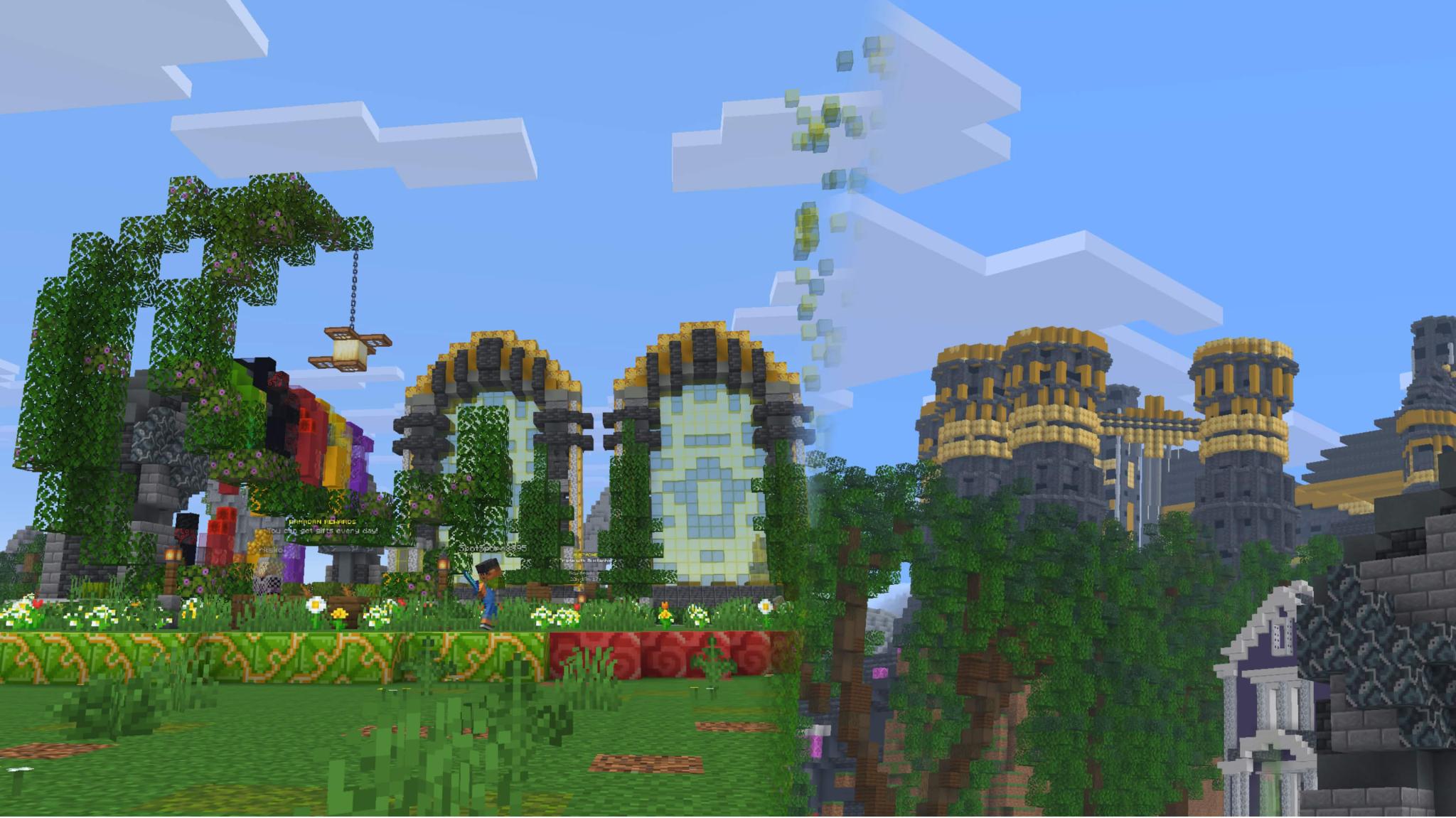 Discovery splash banner for DenjiSMP® Discord server