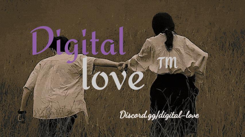 Discovery splash banner for Digital Love™ | Indian Discord Server • Social • Hangout • VC • Giveaways Discord server